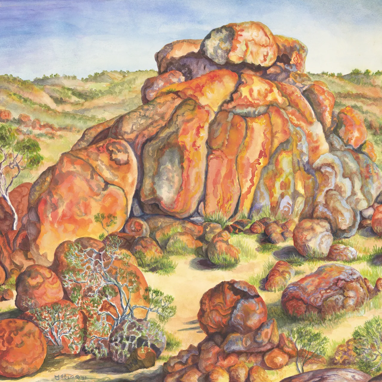 32A: Rock Figs at Devil’s Marbles, Northern Territory