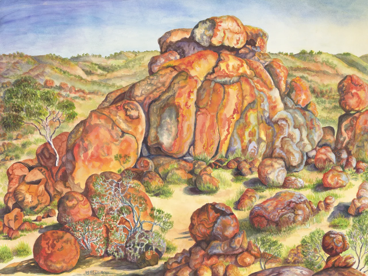 32A: Rock Figs at Devil’s Marbles, Northern Territory