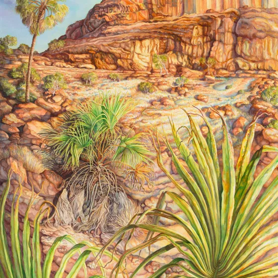 Artwork 24: Memories of Gondwana—The Palms of Palm Valley