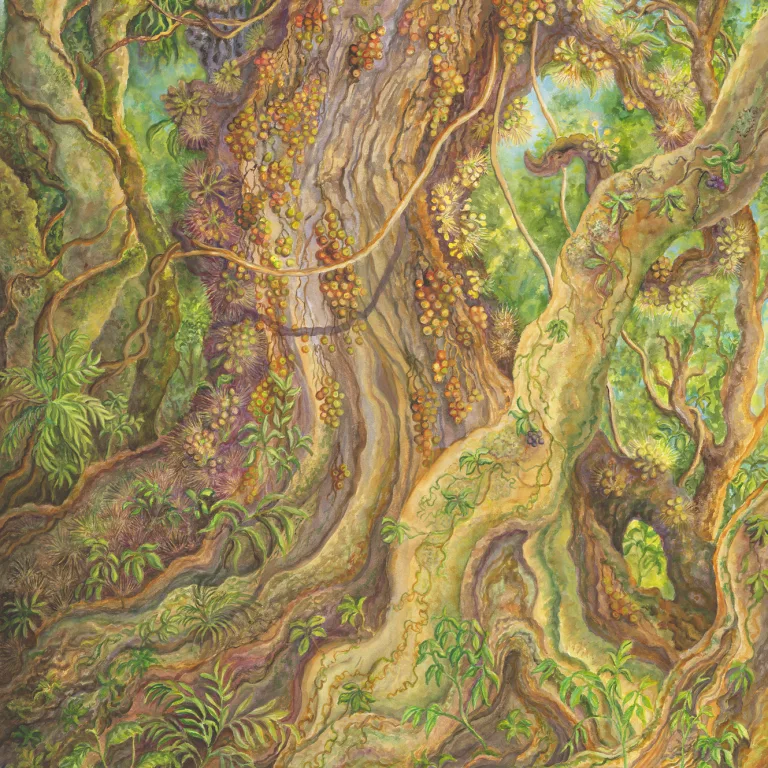 Artwork 21: Deep in a Wet Tropical Rainforest