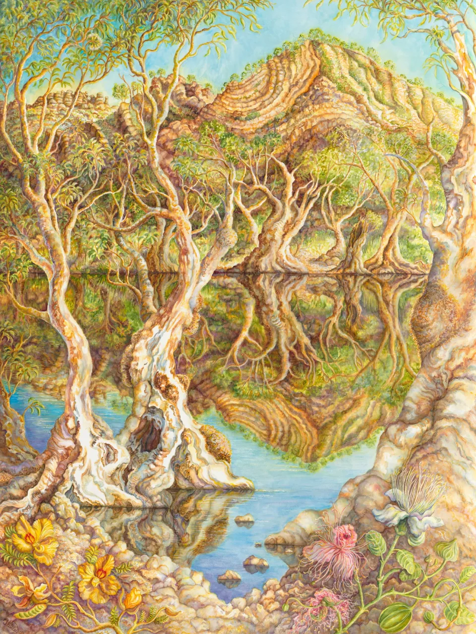 55: Ellery Quintet: A Year in the Life of a Desert Oasis. I—Ellery in Flood